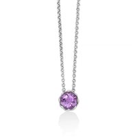 Collana Miluna Donna UNICA in Argento Ametista 0.71 Ct CLD5109 - CLD5109